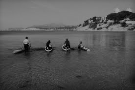 Embarquer sur un kayak